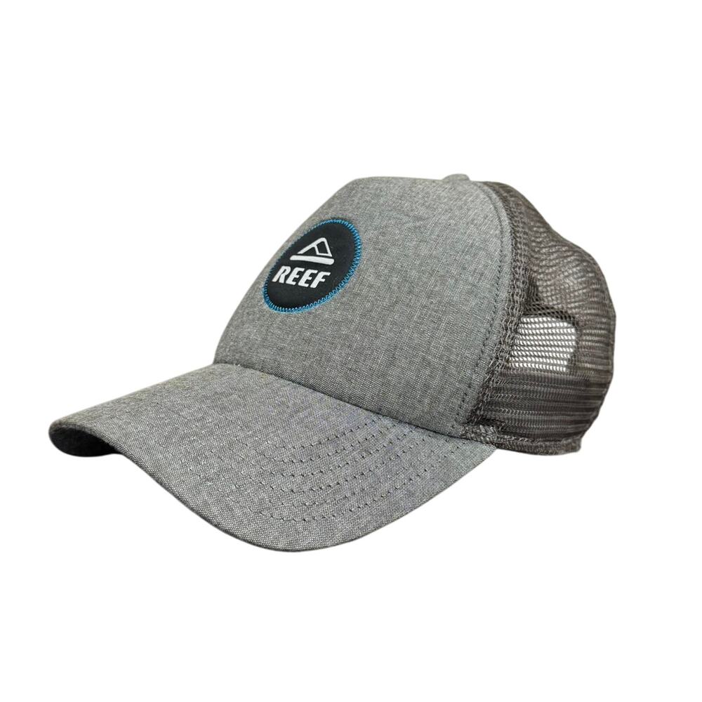 Men’s Grey REEF Snap Back Trucker Hat